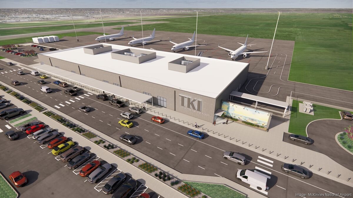 McKinney City Council Approves $61M Funding for Airport Terminal Expansion